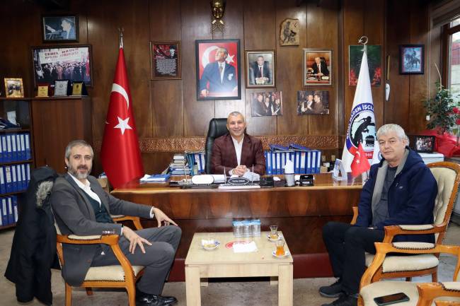 Birkan Ve Erboy'dan Tayfun Demir'e Taziye Ziyareti
