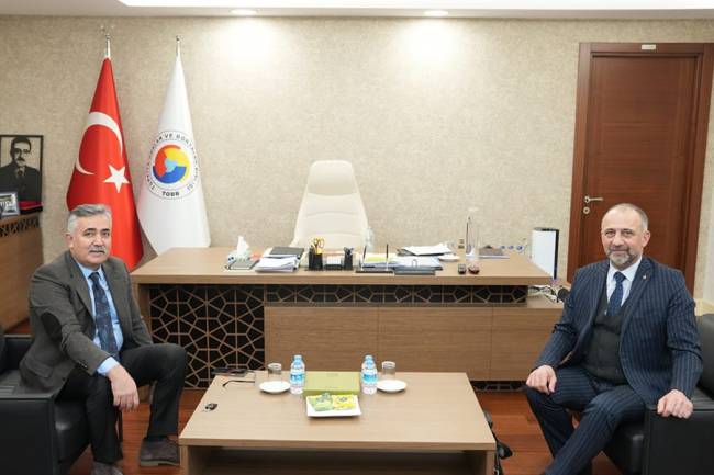 Zonguldak Ticaret Ve Sanayi Odası Yönetim Kurulu Başkanı Metin Demir, Kredi Garanti Fonu Yönetim Kurulu Başkanı Erdoğan Özegen’i Ziyaret Etti
