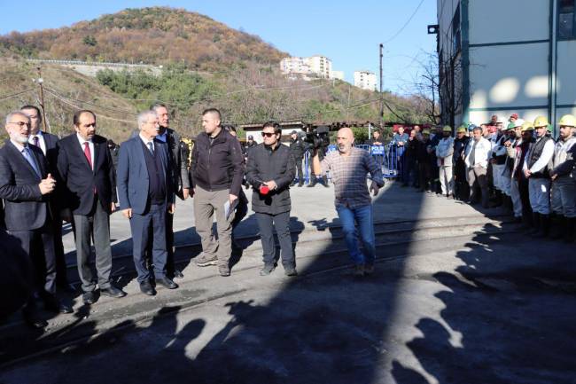 Tbmm Araştırma Komisyonu Amasra'da İncelemelerde Bulundu