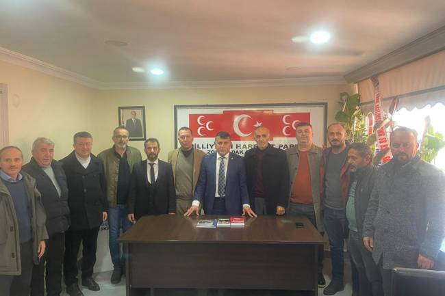 Zonguldak Ticaret Ve Sanayi Odası Meslek Komite Üyeleri Milliyetçi Hareket Partisi İl Başkanı Mustafa Öztürk’e Hayırlı Olsun Ziyaretinde Bulundular.
