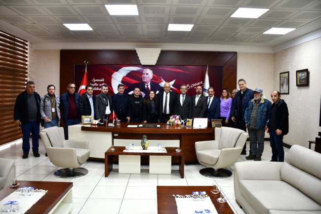 Tgf Başkanı Karaca, Kdz. Ereğli Belediyesi Başkanı Posbıyık’ı Ziyaret Etti