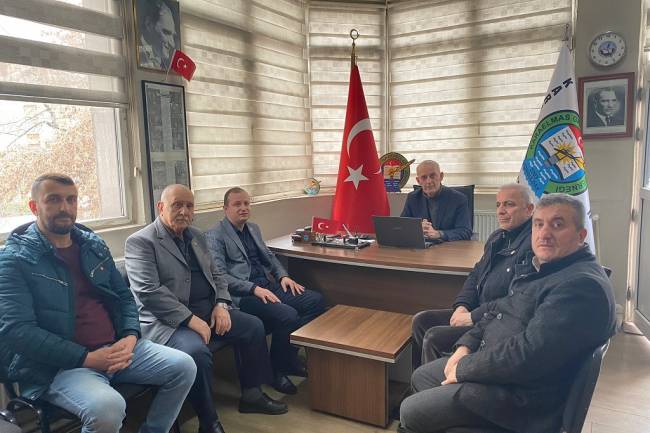 Yeniden Refah Partisinden Karaelmas Gazeteciler Derneğine Ziyaret