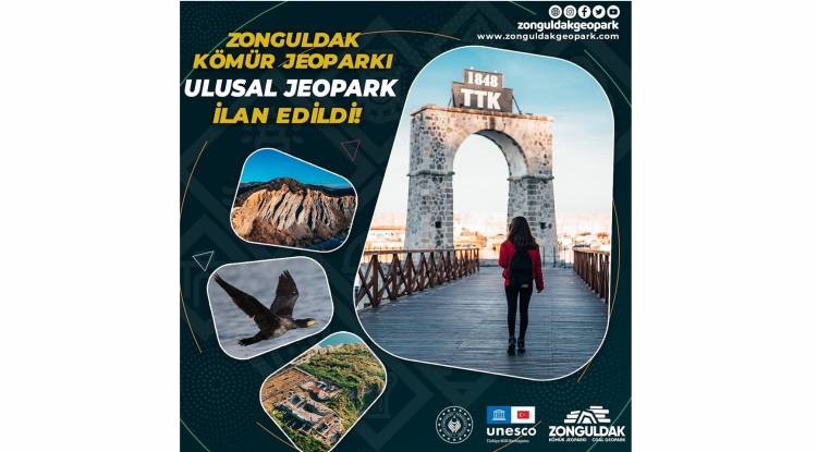 UNESCO Türkiye Milli Komisyonu Yönetim Kurulu’nun Aldığı Karar Doğrultusunda; Zonguldak Kömür Jeoparkı Ulusal Jeopark Olarak Kabul Ve İlan Edilmiştir. 
