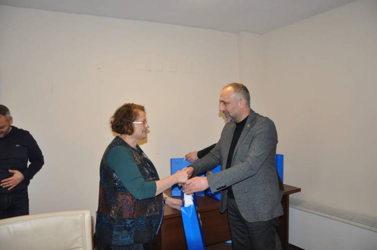 Zonguldak Ticaret Ve Sanayi Odası Yönetim Kurulu Başkanı Metin Demir, Ztso Personelinin Yeni Yılını Kutladı