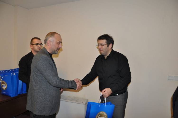 Zonguldak Ticaret Ve Sanayi Odası Yönetim Kurulu Başkanı Metin Demir, Ztso Personelinin Yeni Yılını Kutladı