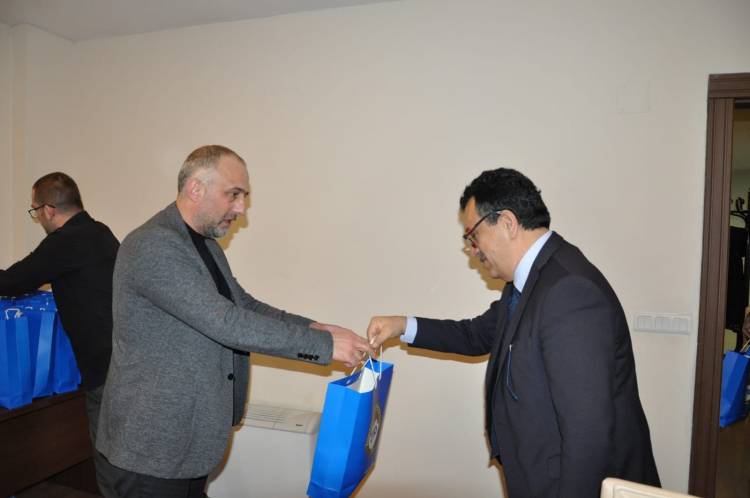 Zonguldak Ticaret Ve Sanayi Odası Yönetim Kurulu Başkanı Metin Demir, Ztso Personelinin Yeni Yılını Kutladı