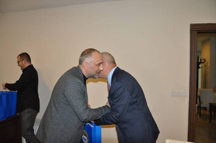 Zonguldak Ticaret Ve Sanayi Odası Yönetim Kurulu Başkanı Metin Demir, Ztso Personelinin Yeni Yılını Kutladı