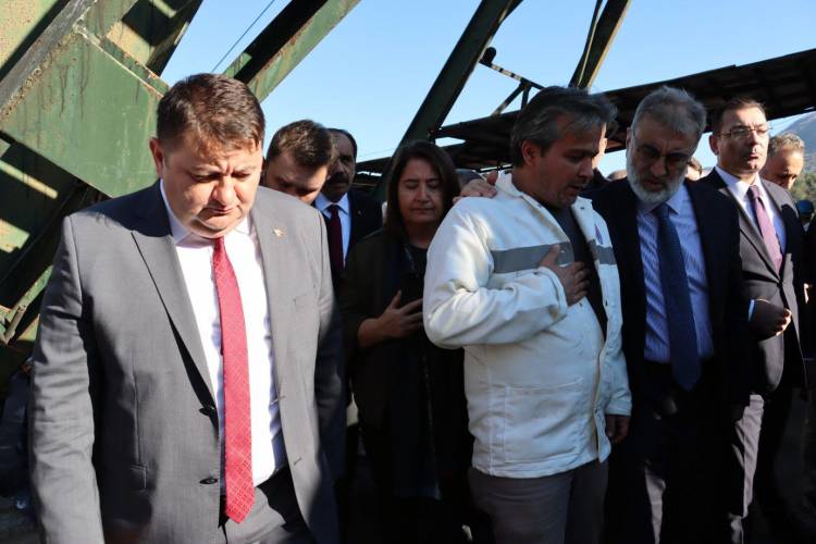 Tbmm Araştırma Komisyonu Amasra'da İncelemelerde Bulundu