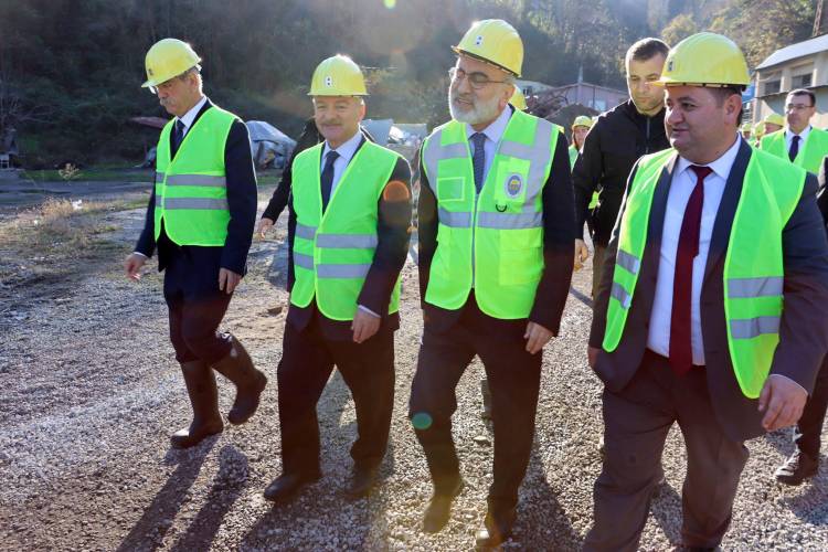 Tbmm Araştırma Komisyonu Amasra'da İncelemelerde Bulundu