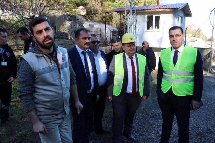 Tbmm Araştırma Komisyonu Amasra'da İncelemelerde Bulundu