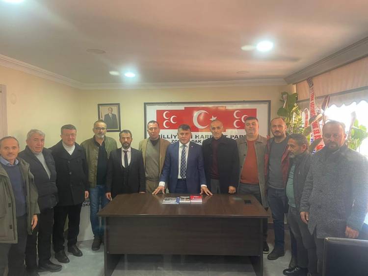 Zonguldak Ticaret Ve Sanayi Odası Meslek Komite Üyeleri Milliyetçi Hareket Partisi İl Başkanı Mustafa Öztürk’e Hayırlı Olsun Ziyaretinde Bulundular.