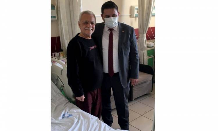 Hakan Yeşil'den Yakup Kolçak'a Geçmiş Olsun Ziyareti