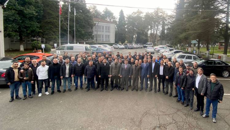 Gmis'in 4 Şubat'ta Gerçekleştirilecek Genel Kurulu Öncesinde Karadon Bölgesi Delegeleri, Birlik-Dayanışma Toplantısı Düzenledi