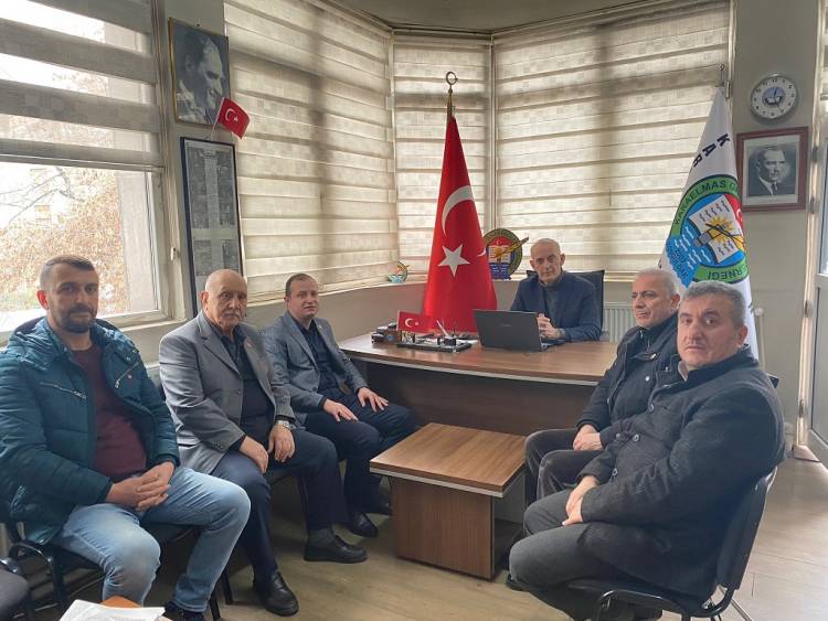 Yeniden Refah Partisinden Karaelmas Gazeteciler Derneğine Ziyaret