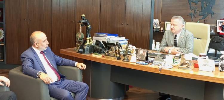 Saadet Partisinden Çaycuma Belediye Başkanına Ziyaret