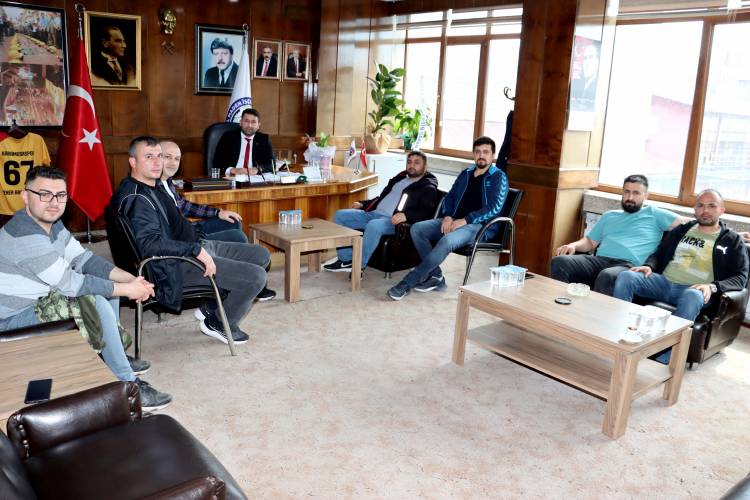 Arslanbuğa’ya Madencilerden Teşekkür Ziyareti