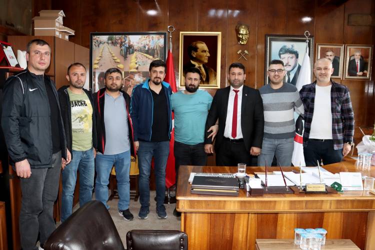 Arslanbuğa’ya Madencilerden Teşekkür Ziyareti